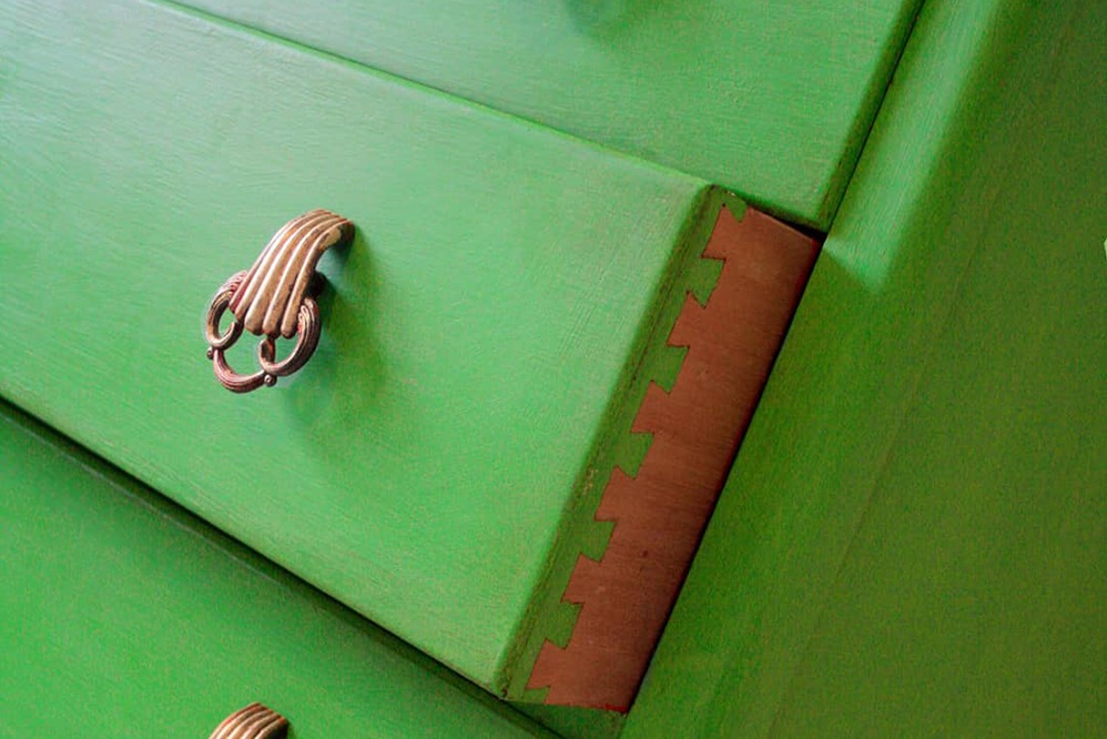 Maľovanie komody s farbou Chalk Paint