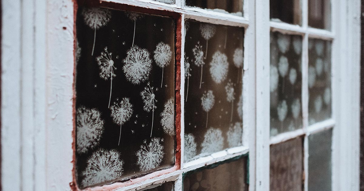 Vintro Chalk paint môžete použiť aj na maľovanie na sklo