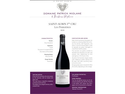 SAINT-AUBIN 1ER CRU “Les Perrières”
