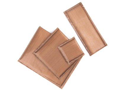 Sada 4 kusů teflonových podložek – silikonové podložky s teflonovým povrchem pro práci s vinylovými a nažehlovacími fóliemi