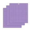 Fialová podložka Cricut s silnou přilnavostí 30 × 30 cm – detail pohledu na povrch a strukturu
