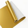 Lesklá zlatá samolepicí fólie – role s pohledem na strukturu a povrch