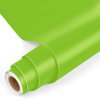 Matná limetkově zelená samolepicí fólie – role s pohledem na strukturu a povrch