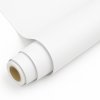 Matná bílá samolepicí fólie – role s pohledem na strukturu a povrch