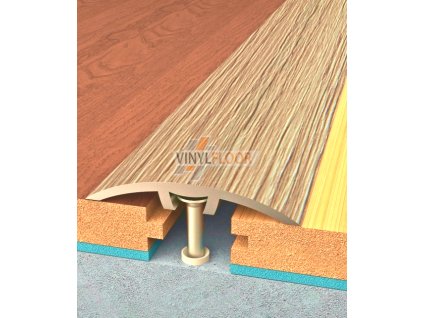 Přechodová lišta Modřín 70 b Vinylfloor cz