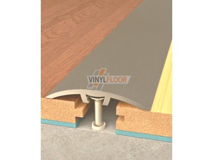 Přechodová lišta Titan broušený 18 b Vinylfloor cz