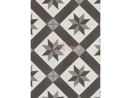 PVC Taralay Libertex 2226 Cordoba black and white b Vinylfloor cz