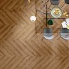 Ecoline Herringbone (HB) lepený 9593 b Dub královský tmavý Vinylfloor cz