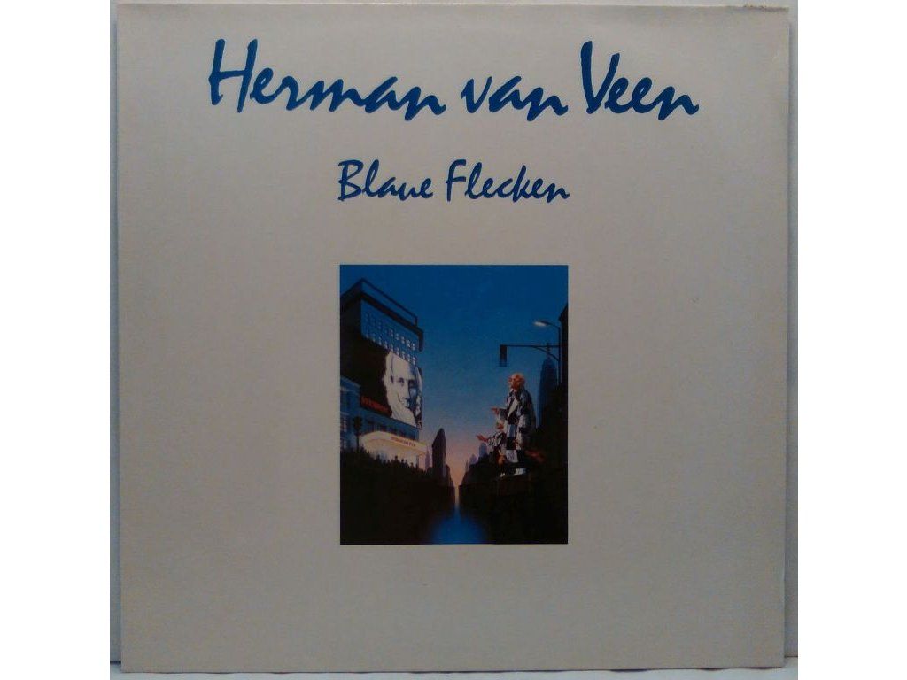 LP Herman Van Veen - Blaue Flecken, 1989 - Vinyl Forever