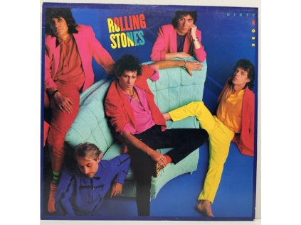 LP Rolling Stones - Dirty Work, 1986