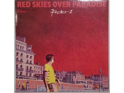 LP Fischer-Z - Red Skies Over Paradise, 1984