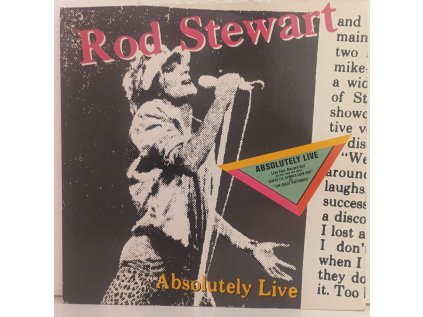 2LP Rod Stewart - Absolutely Live, 1982
