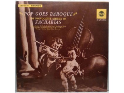 LP Helmut Zacharias – Pop Goes Baroque /The Provocative Strings Of Zacharias, 1966
