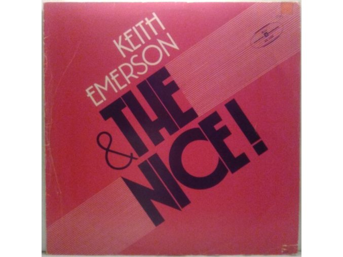 LP Keith Emerson & The Nice ‎– Keith Emerson & The Nice, 1975