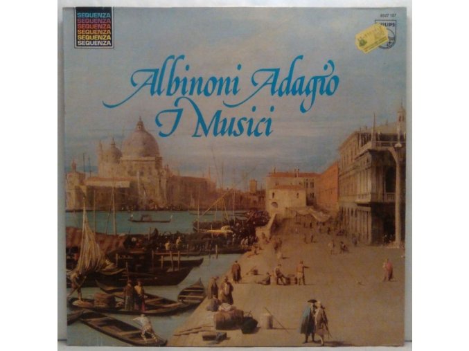 Albinoni, I Musici - L'Adagio - Concertos Pour Violon - Concertos Pour Hautbois, 1981