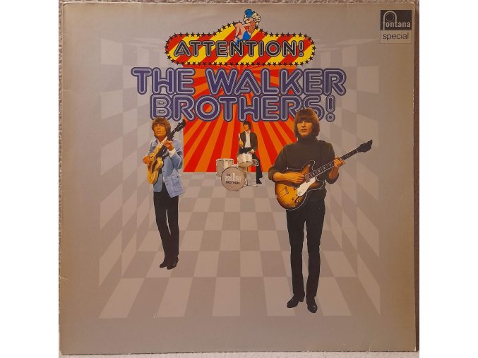 LP The Walker Brothers - Attention! The Walker Brothers! 1973