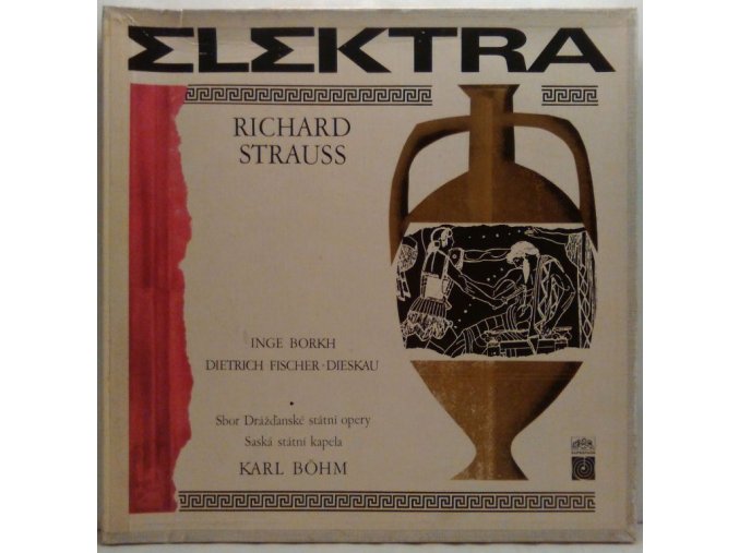 2LP Box Sbor Drážďanské státní opery, Saská státní kapela, Karl Böhm - Richard Strauss - Elektra, 1969