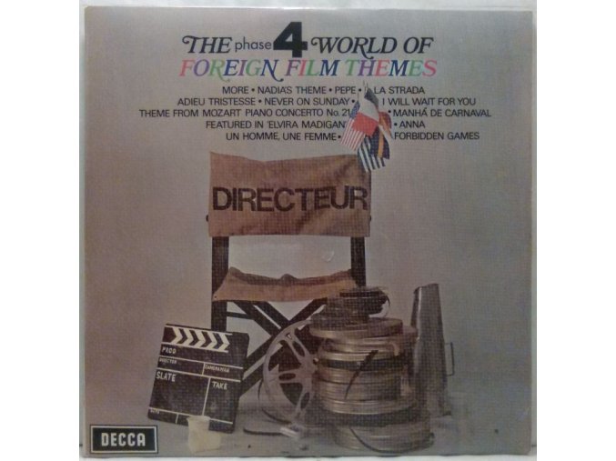 LP Various - The Phase 4 World Of Foreign Film Themes, 1971