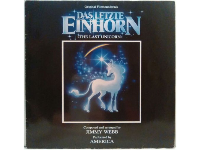 LP America  – The Last Unicorn (Original Soundtrack) 1982