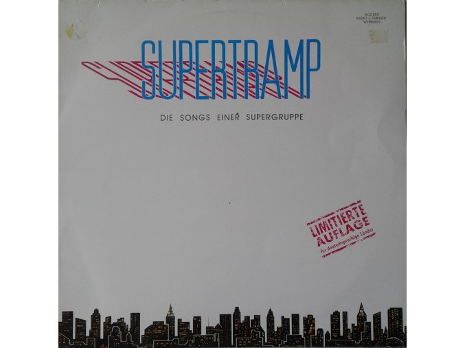 LP Supertramp ‎– Die Songs Einer Supergruppe, 1984