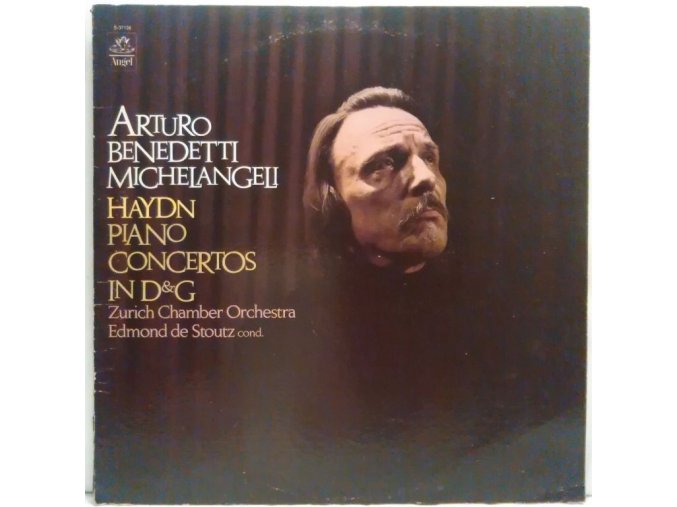 LP Haydn / Arturo Benedetti Michelangeli, Zurich Chamber Orchestra, Edmond De Stoutz ‎– Haydn - Piano Concertos In D & G, 1975