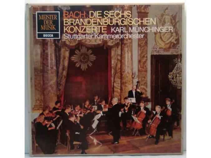 2LP Box J.S. Bach, Karl Münchinger  - Brandenburgische Konzerte