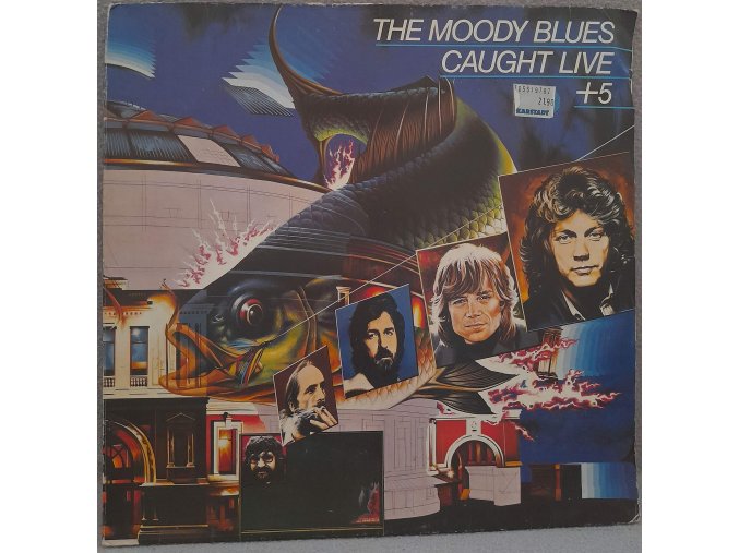 2LP The Moody Blues - Caught Live + 5, 1977