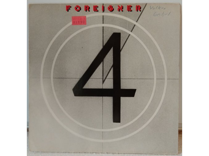 LP Foreigner - 4, 1981