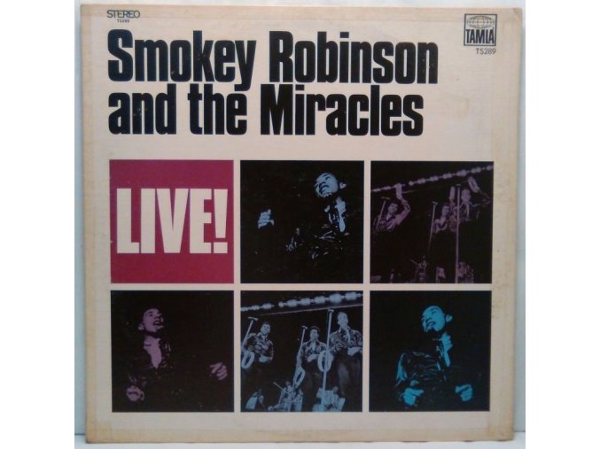 LP  Smokey Robinson And The Miracles - Live! 1969