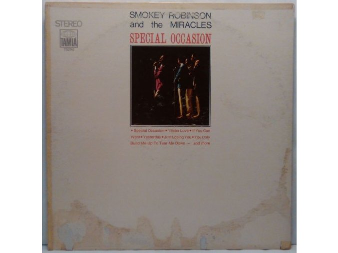 LP  Smokey Robinson And The Miracles - Special Ocasion, 1968