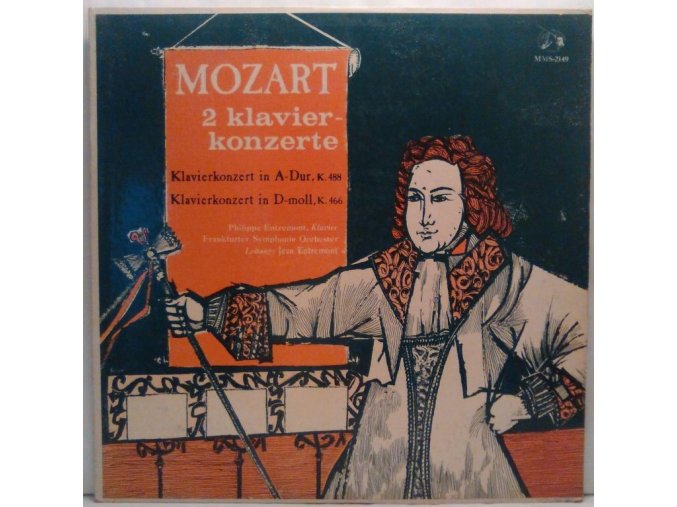 LP Mozart - Philippe Entremont, Radio-Sinfonie-Orchester Frankfurt, Jean Entremont - Klavierkonzert In A-dur K. 488, Klavierkonzert In D-moll K. 466