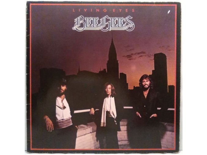 LP Bee Gees ‎– Living Eyes, 1981