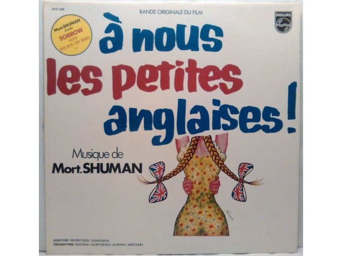 LP Mort Shuman ‎– A Nous Les Petites Anglaises, 1976