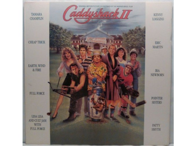 LP Various ‎– Caddyshack II (Original Motion Picture Soundtrack Of The Warner Bros. Film) 1988