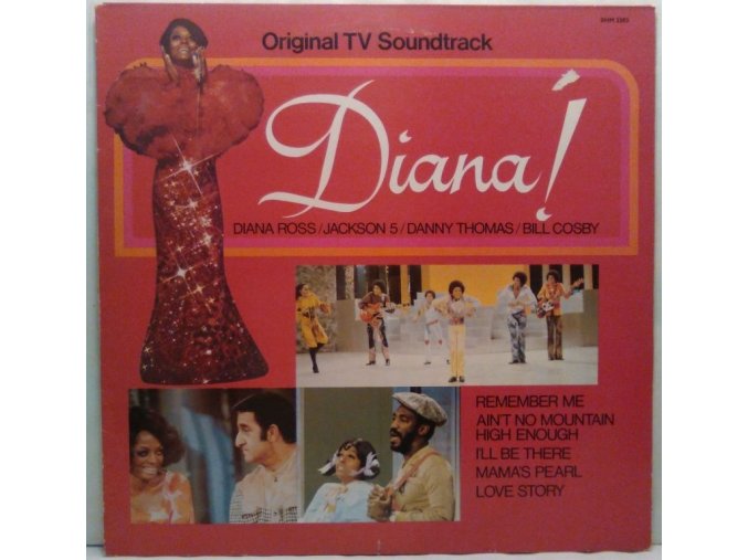 LP Various ‎– Diana! (Original TV Soundtrack) 1986