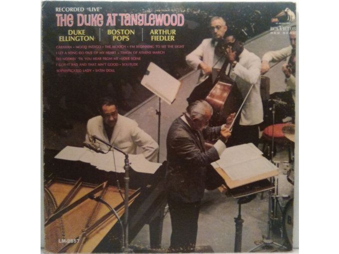 LP Duke Ellington, Boston Pops, Arthur Fiedler - The Duke At Tanglewood, 1966