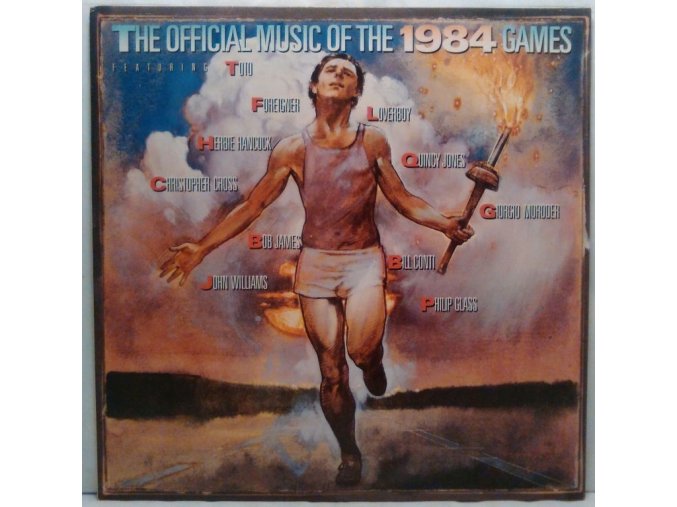 LP Various ‎– The Official Music Of The 1984 Games, 1984