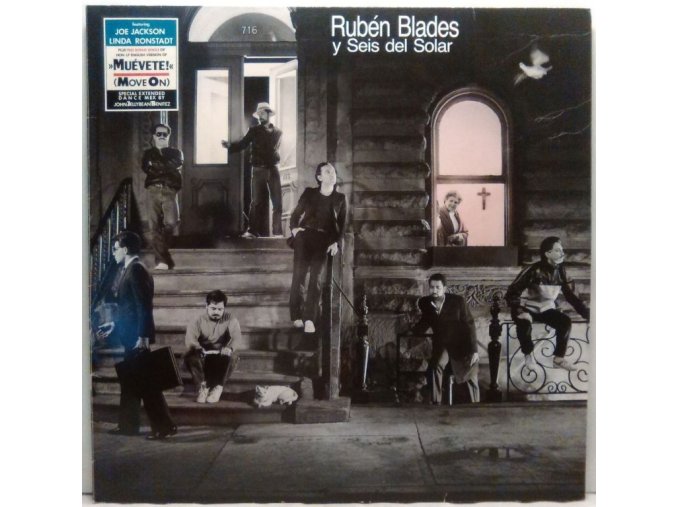 LP Rubén Blades Y Seis Del Solar ‎– Escenas, 1985