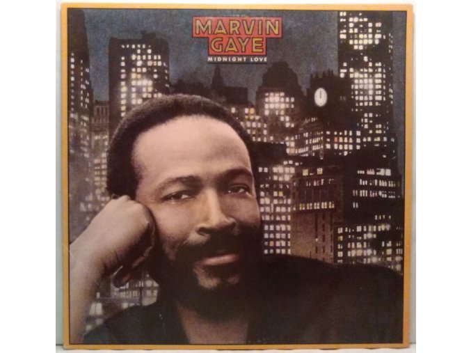 LP Marvin Gaye ‎– Midnight Love, 1982