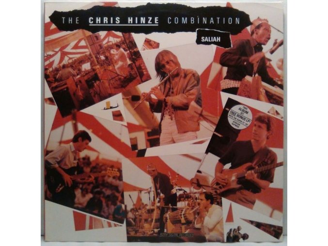 2LP The Chris Hinze Combination ‎– Saliah, 1984