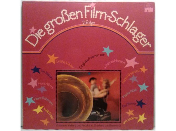 2LP Various ‎– Die Großen Film-Schlager 2. Folge