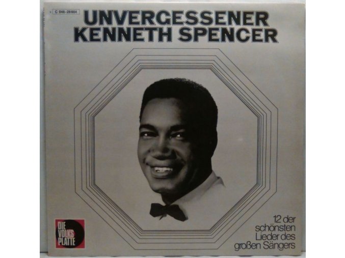 LP Kenneth Spencer ‎– Unvergessener Kennth Spencer