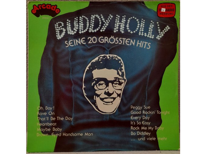 LP Buddy Holly ‎– Seine 20 Grössten Hits, 1977