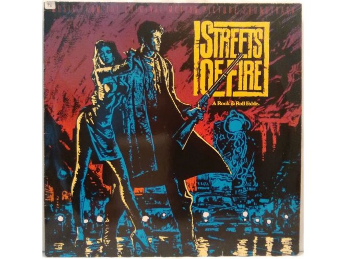 LP Various ‎– Streets Of Fire - Music From The Original Motion Picture Soundtrack, 1984