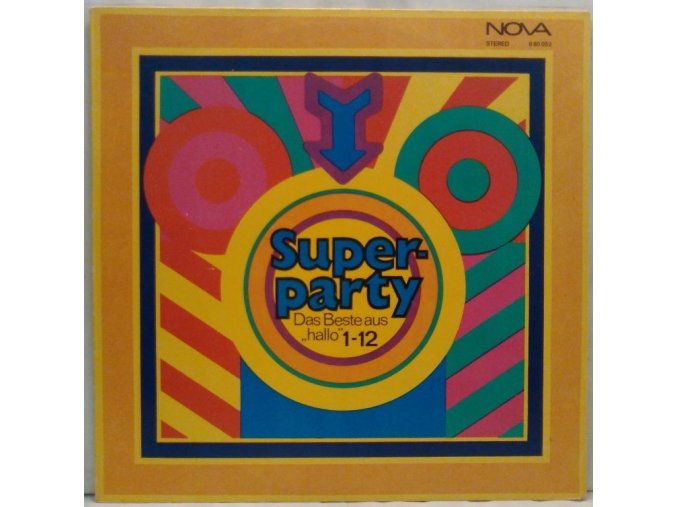 LP Various ‎– Superparty - Das Beste Aus "Hallo" 1-12, 1975