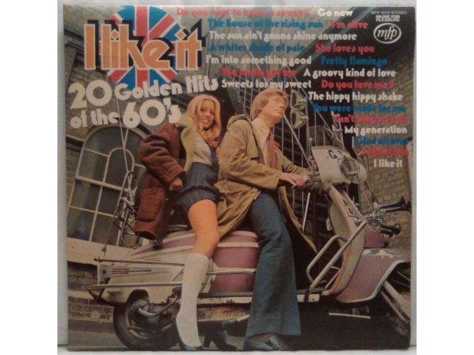 LP Unknown Artist ‎– I Like It - 20 Golden Hits Of The 60's, 1974