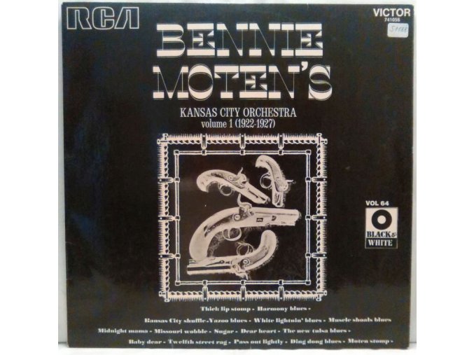 LP Bennie Moten's Kansas City Orchestra ‎– Volume 1 (1926-1927)