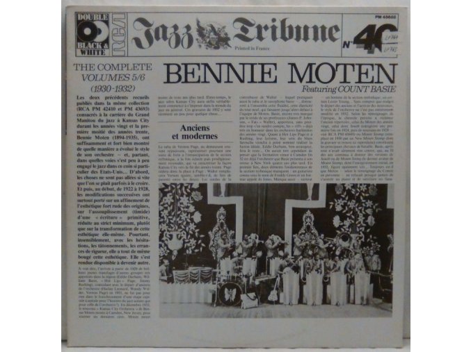 2LP Bennie Moten ‎– The Complete Bennie Moten Vol. 5/6 (1930-1932) 1983