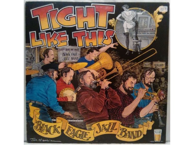 LP The Black Eagle Jazz Band ‎– Tight Like This, 1983