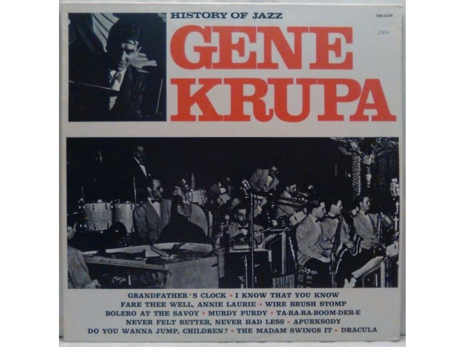 LP Gene Krupa ‎– Gene Krupa, 1971